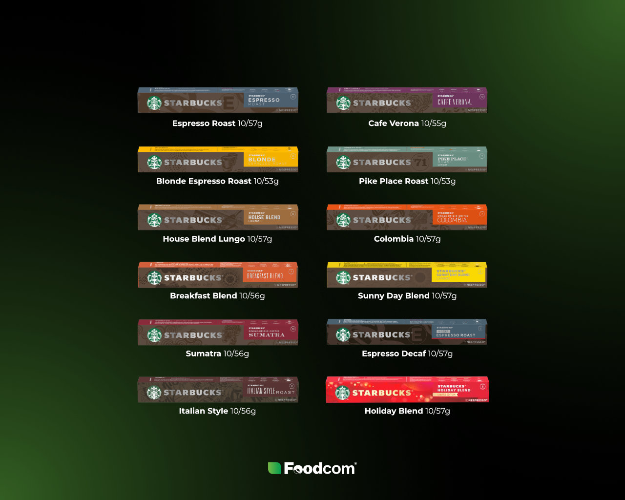 Kapsułki do Kawy Starbucks® Kapsułki do Kawy Starbucks®